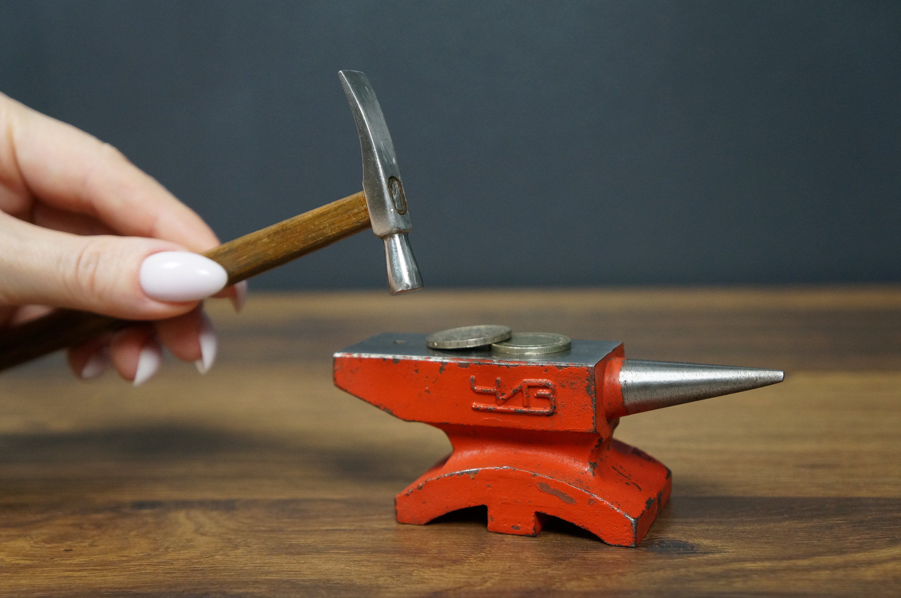 Vintage Miniature Anvil, Vintage Anvil, Soviet Anvil, Small Anvil