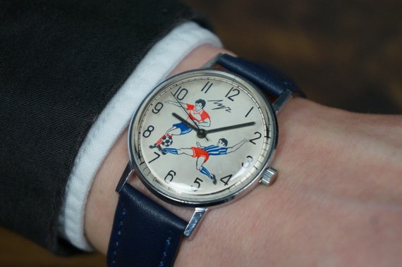 Football accessories, Vintage soviet watch, Watch… - image 1