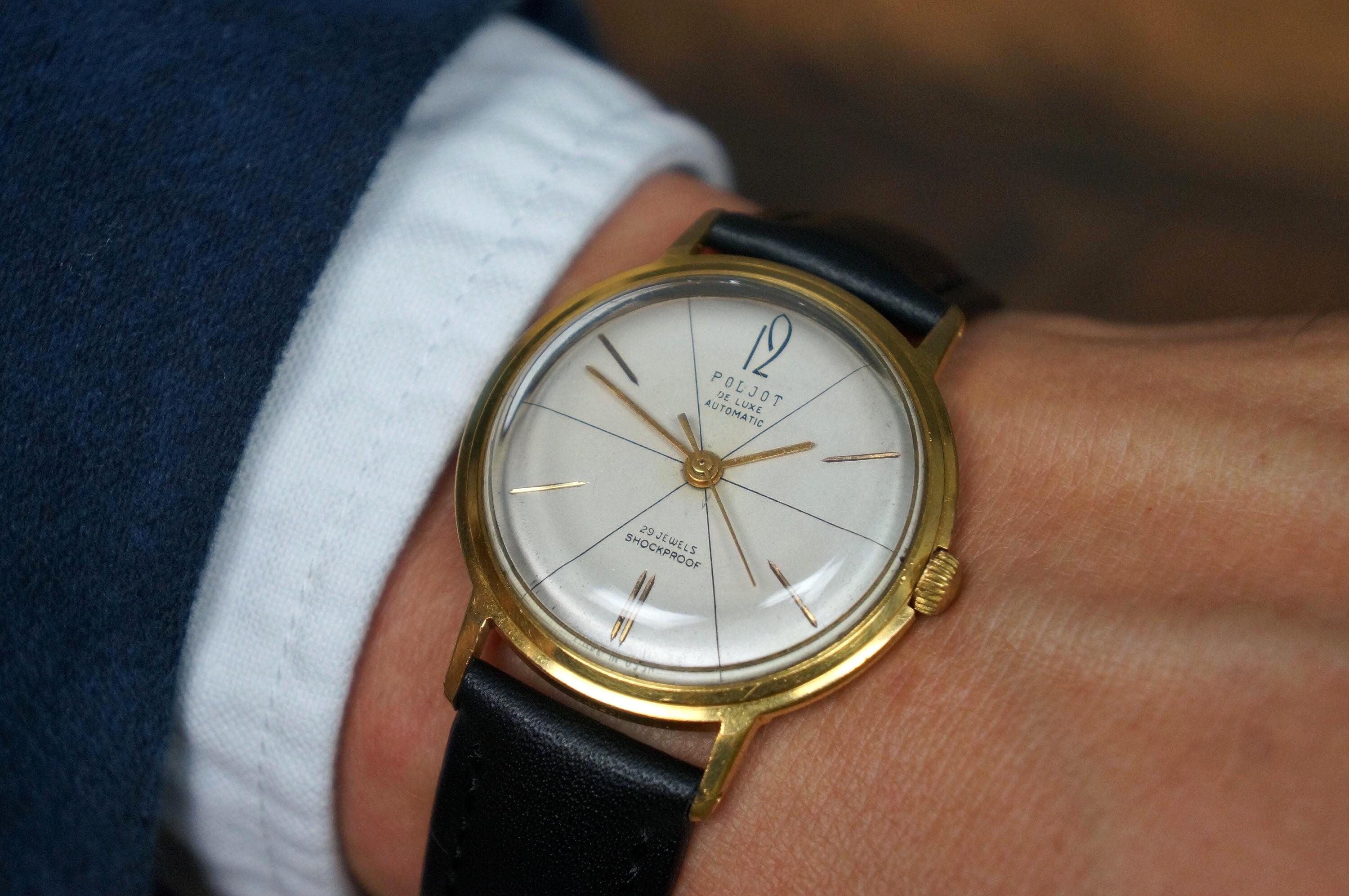 Vintage Poljot De Luxe Automatic Watch, USSR Made, 29 Jewels - Etsy