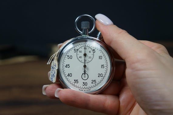 Mechanische Stoppuhr Stoppuhr Udssr Mechanische 2-Tasten-Stoppuhr