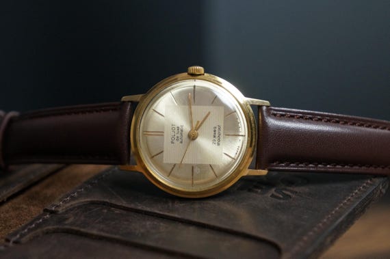 Poljot Deluxe Automatic Watch: 29 Jewels USSR, 19… - image 7