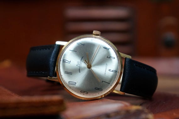 Vintage Mens Watch RAY: USSR Mechanical Wristwatch, 1970s