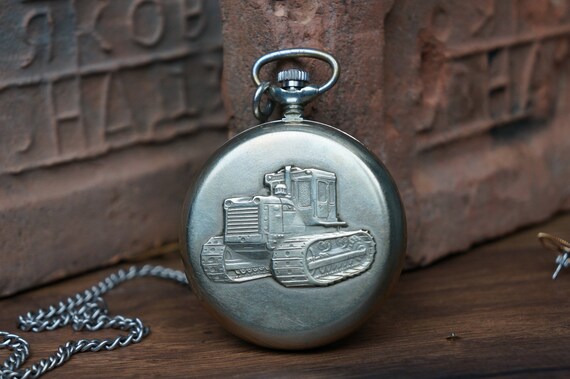 pocket watch, Soviet watch, USSR watch, men's watc