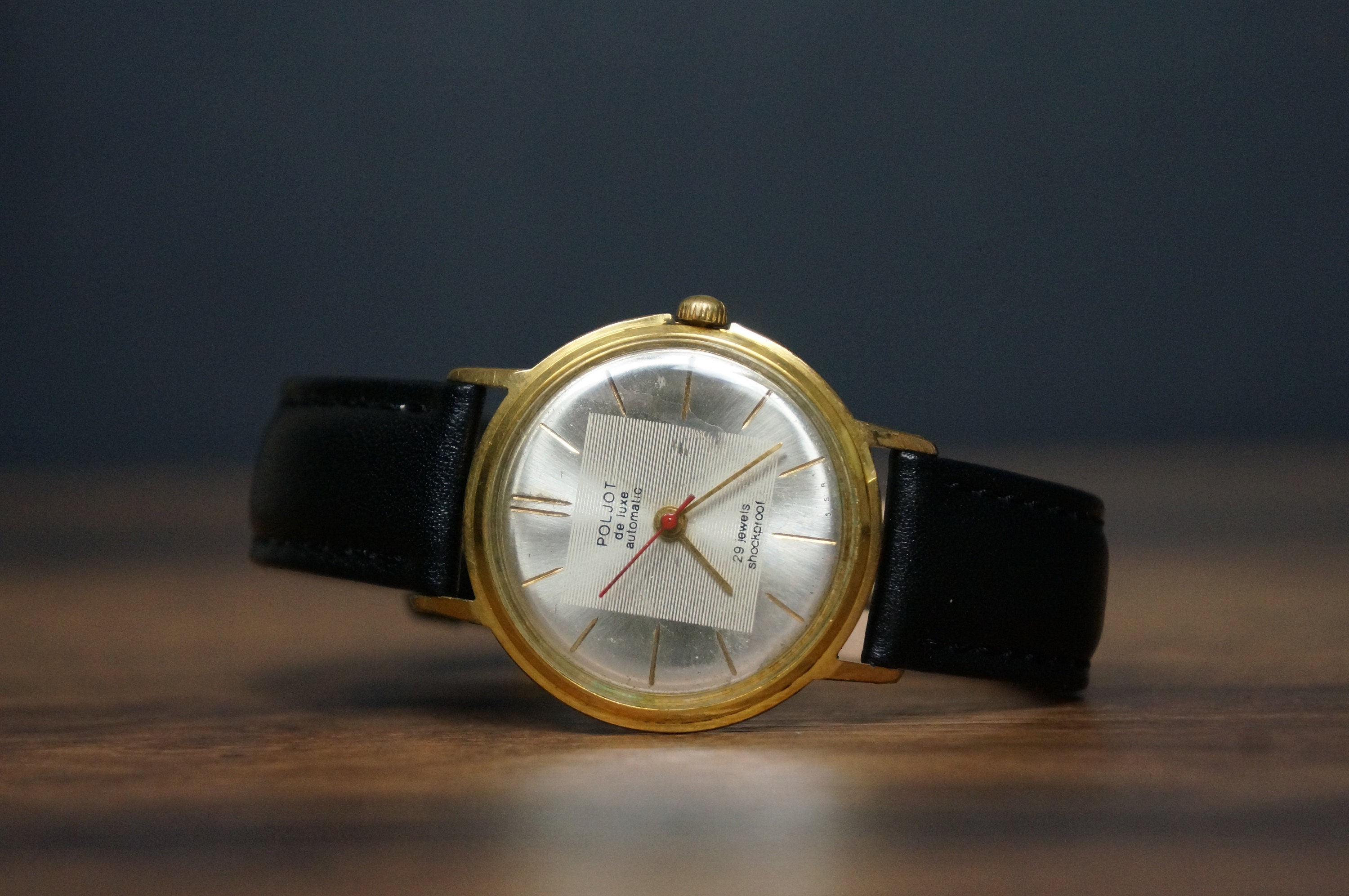 Vintage Watch Poljot De Luxe Automatic: USSR Made, 29 Jewels - Etsy