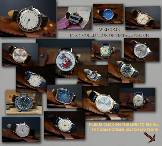 Wristwatches, Rare watches, Watches vintage, Watc… - image 10