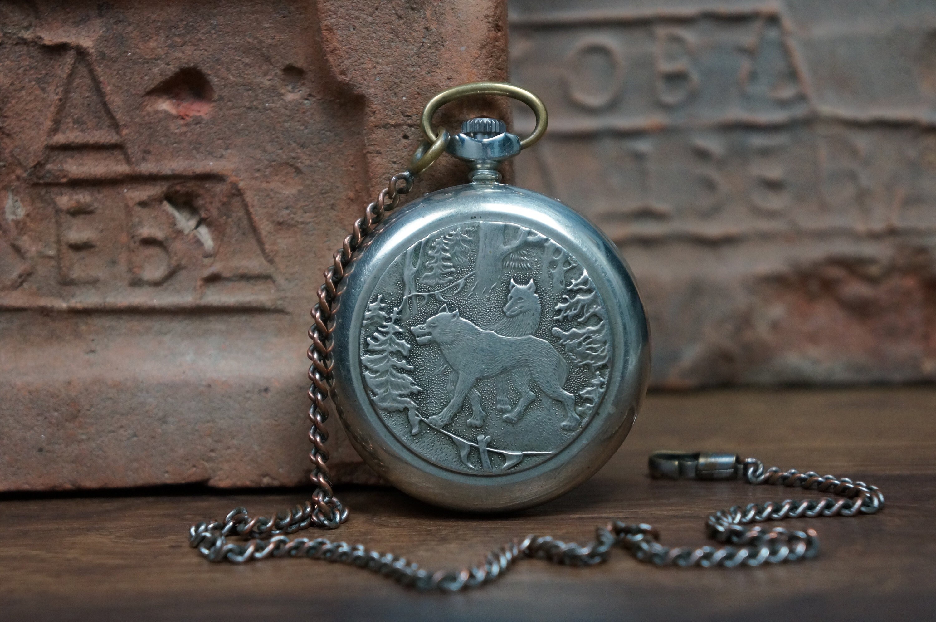 Automatic clearance pocket watch