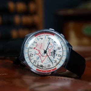 Best watch, Art deco watch, Raketa watch, Classic watch men, Collectibles watch, Dad watch, Gift for men, Mens watch, Raketa 24, Retro watch