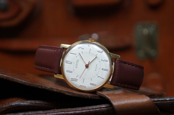 Classic watch, Boyfriend gift, Art deco watch, Vos