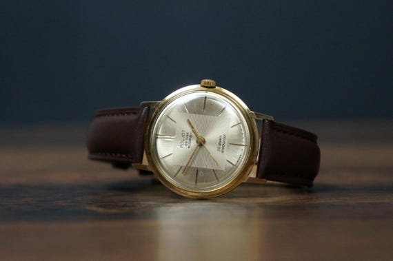 Poljot Deluxe Automatic Watch: 29 Jewels USSR, 19… - image 5