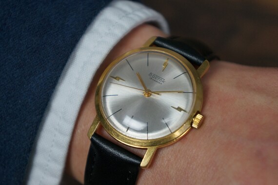 Watches for him, White watch, Vostok watch, Wrist… - image 2