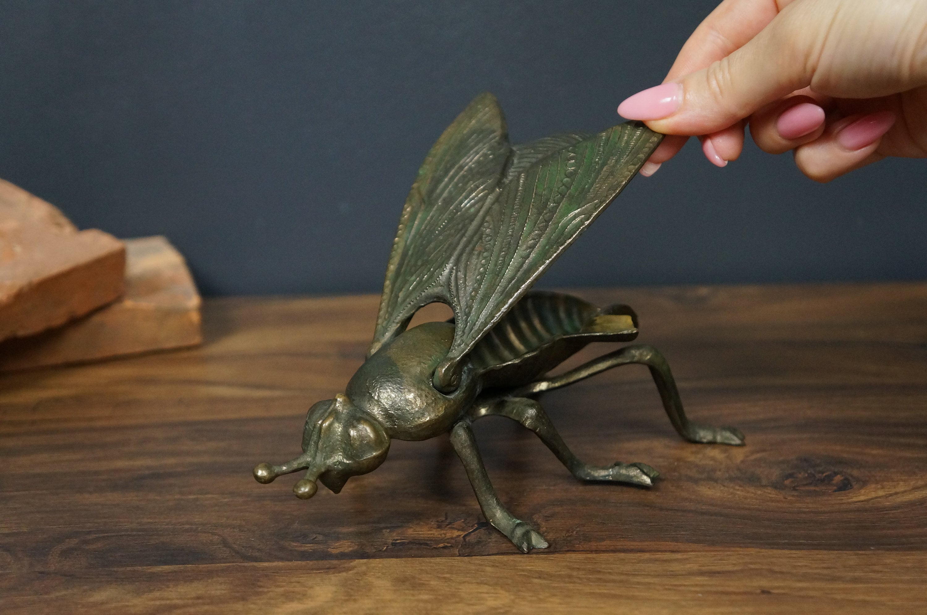 Vintage Bronze Fly Ashtray - USSR Decor - 1970s - Etsy UK