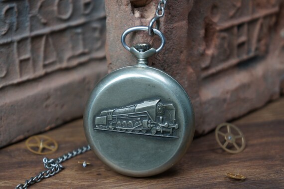 pocket watch, Soviet watch, USSR watch, men's watc