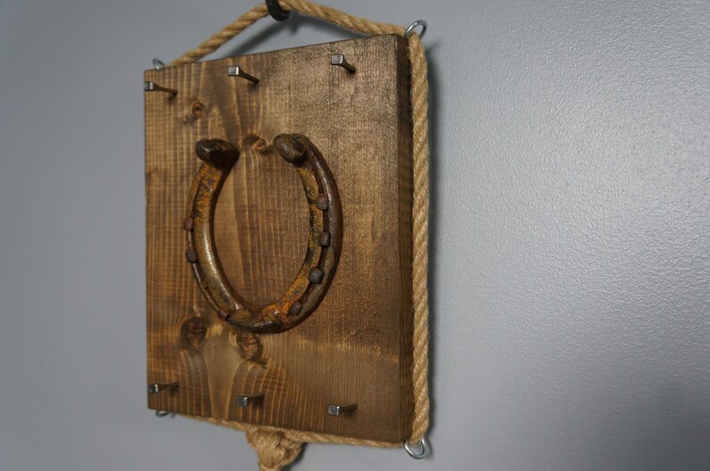 Horseshoe Antique Horseshoe Hooks for Keys Rural Decor Etsy