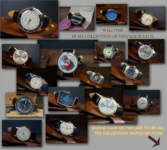 Classic watch, Boyfriend gift, Art deco watch, Vo… - image 10