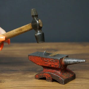 Vintage Miniature Anvil: USSR Metal Jewelers Tool - Etsy