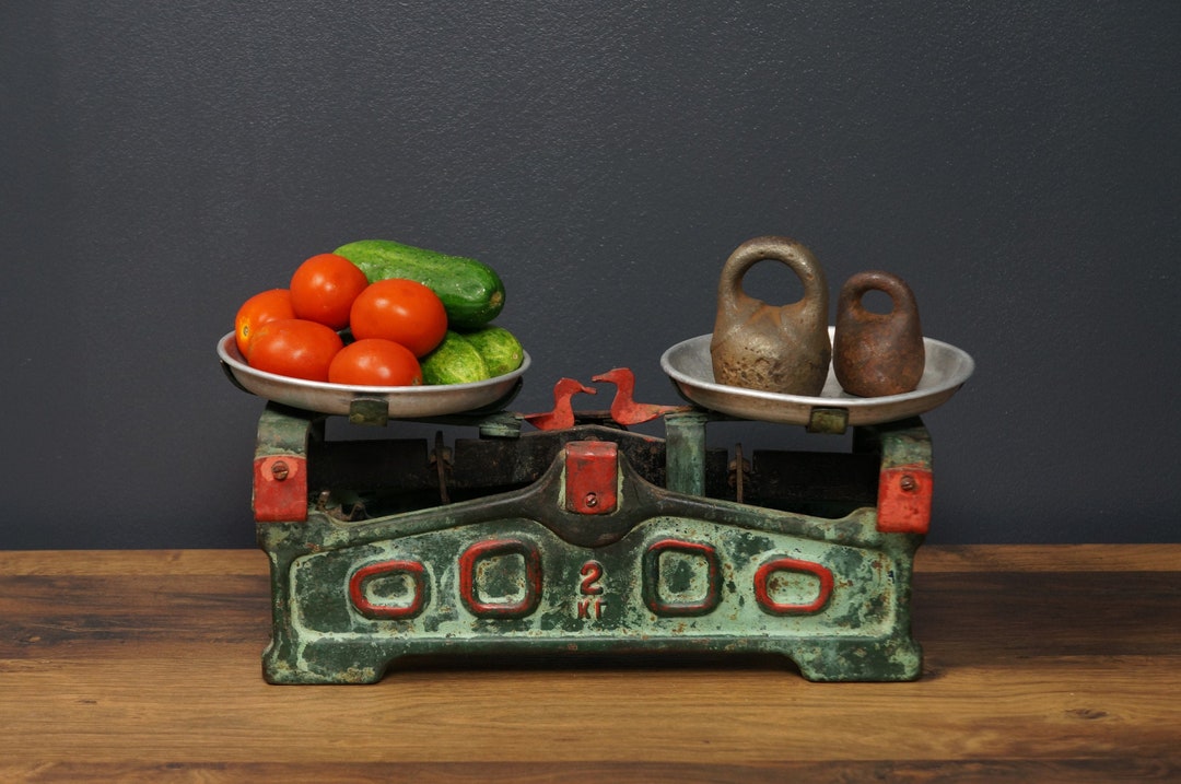 Vintage Scales, Scales, Market Scales, Scales Decor, Scale USSR, Metal ...