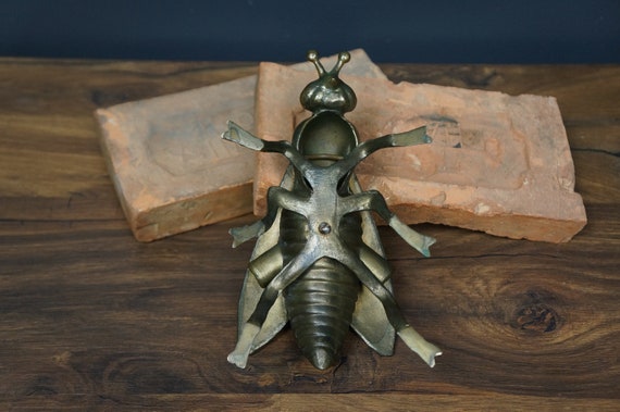 Vintage Bronze Fly Ashtray - USSR Decor - 1970s - Etsy UK