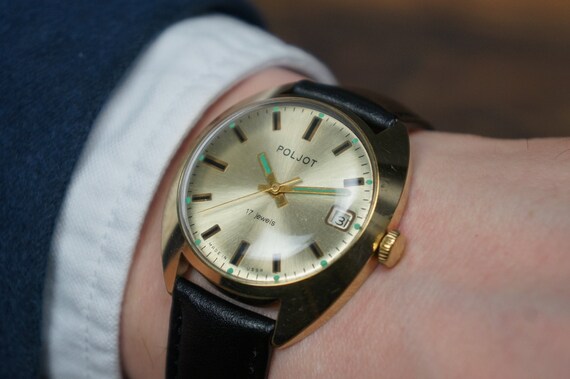Vintage watch men, Watches for men, Poljot watch,