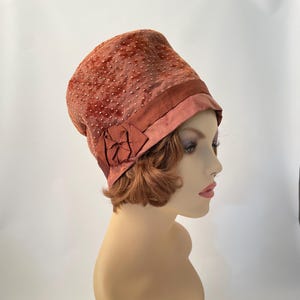 1920s cloche hat, Ladies vintage hat, 1920s hats, 1920s velvet hat, 1920s clothing, 1920s style, Flapper hat, Flapper clothing, 1920s