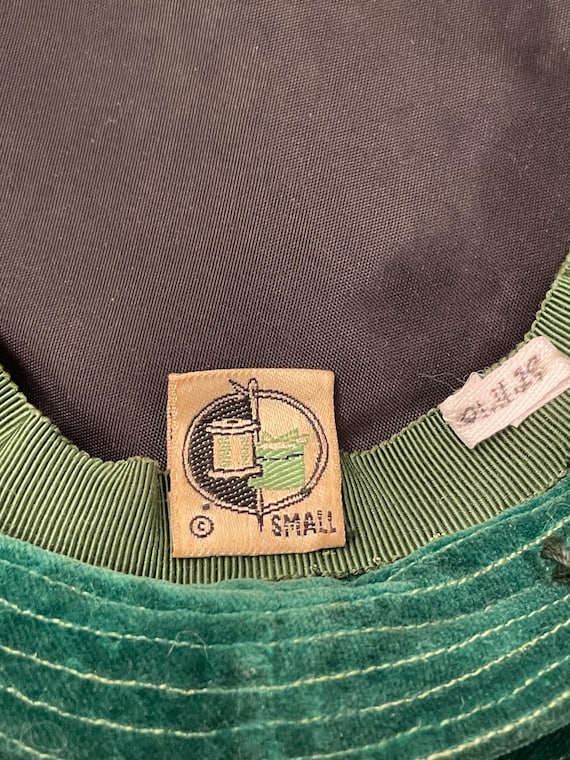 Ladies 1940s hat, 1940s halo hat, 1940s green hat… - image 15