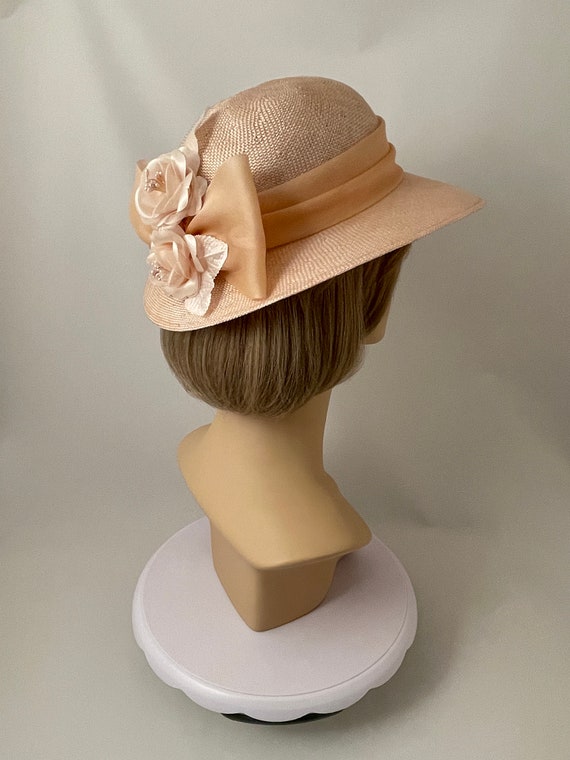 Ladies vintage hat, 1980s hat, ladies 1980s hat, 1