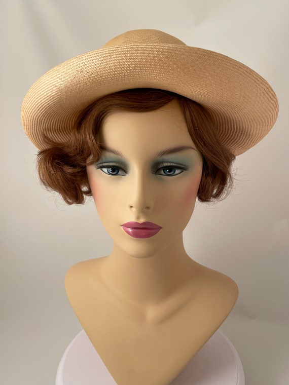 Ladies vintage hat, 1960s hat, 1960s summer hat, … - image 3