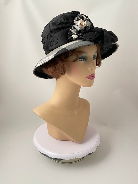 Ladies vintage hat, Allyssa hat, Tea hat, 1990s ha