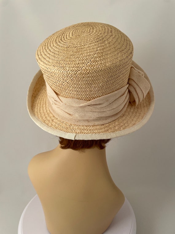Ladies vintage hat, 1980s hat, 1990s hat, Summer … - image 4