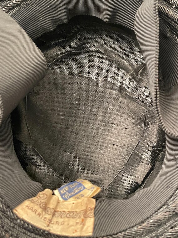 Ladies vintage hat, 1940s vintage hat, 1940s hat,… - image 10