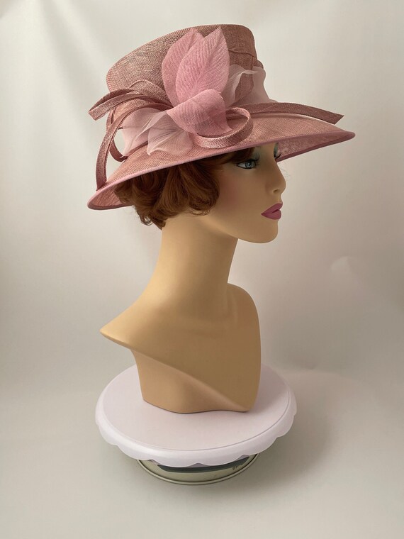 Ladies vintage hat, Sunday hat, Sunday Church hat,
