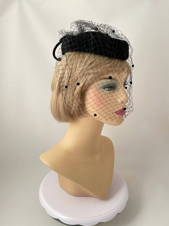 Ladies vintage hat, Les Belles Modes, 1990s hat, 1