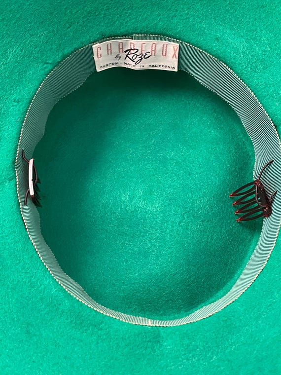 Ladies vintage hat, 1980s hat, 1980s vintage hat,… - image 10