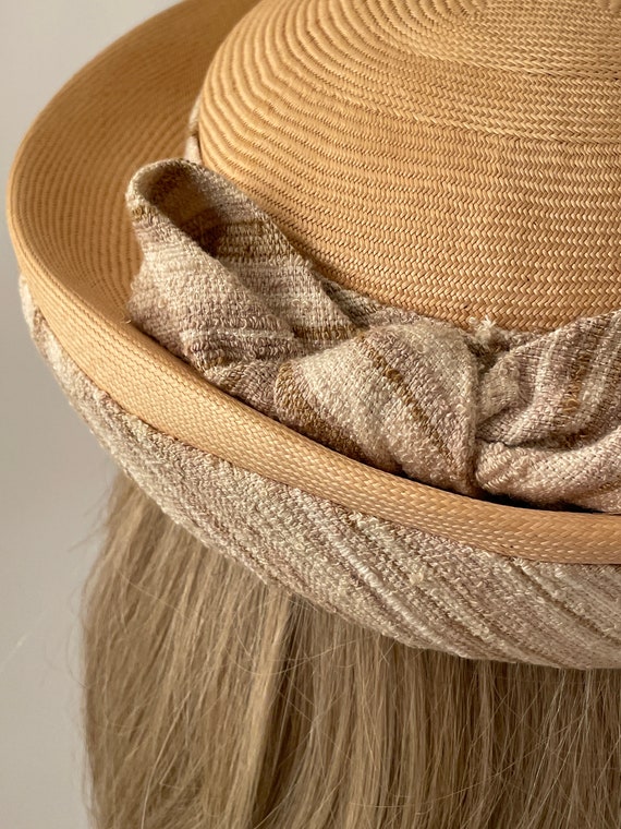 Ladies vintage hat, 1960s hat, 1960s summer hat, … - image 6