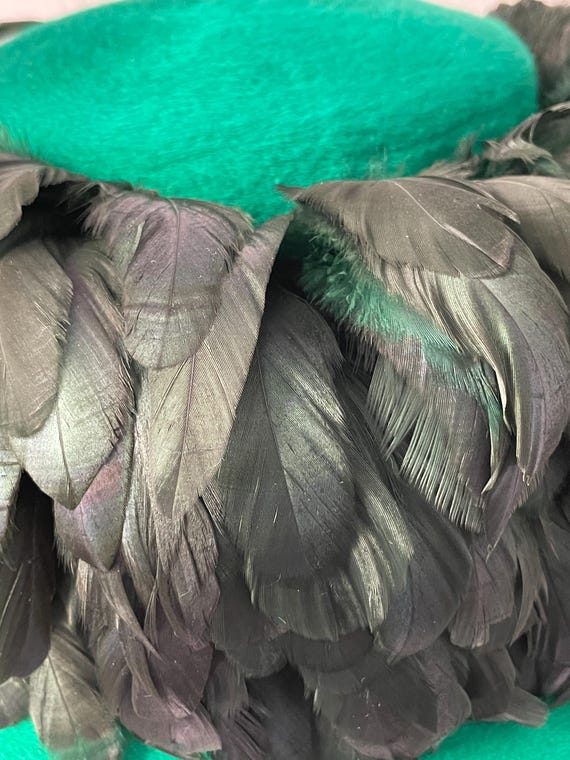 Ladies vintage hat, 1980s hat, 1980s vintage hat,… - image 6