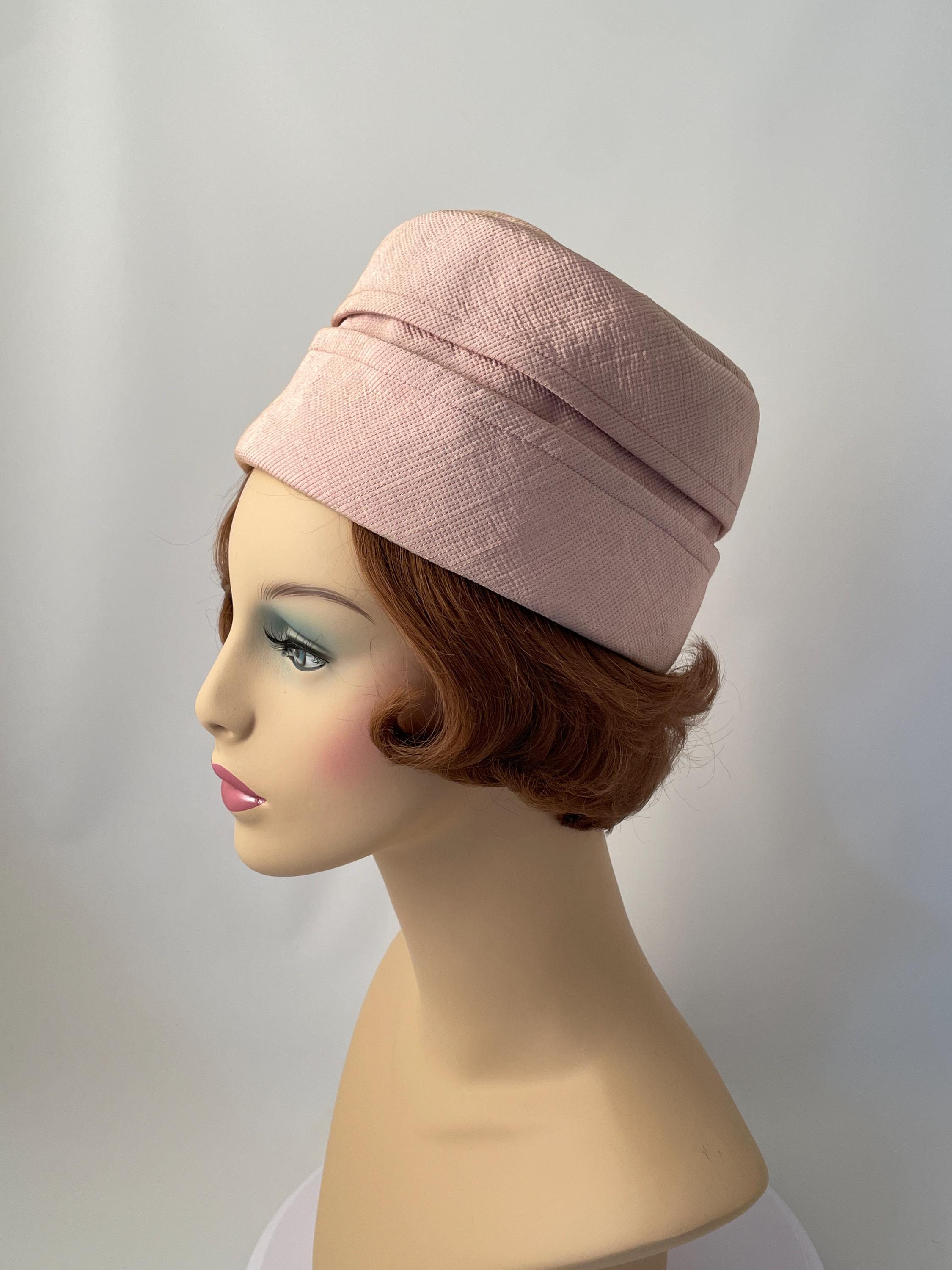 Vintage Mr. John Classic Burgundy Velvet Hat Pleated Crown New York Mr John Paris - Etsy main image 4
