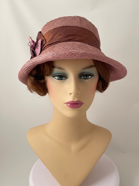 Ladies vintage hat, 1920s style hat, Flapper hat,… - image 2