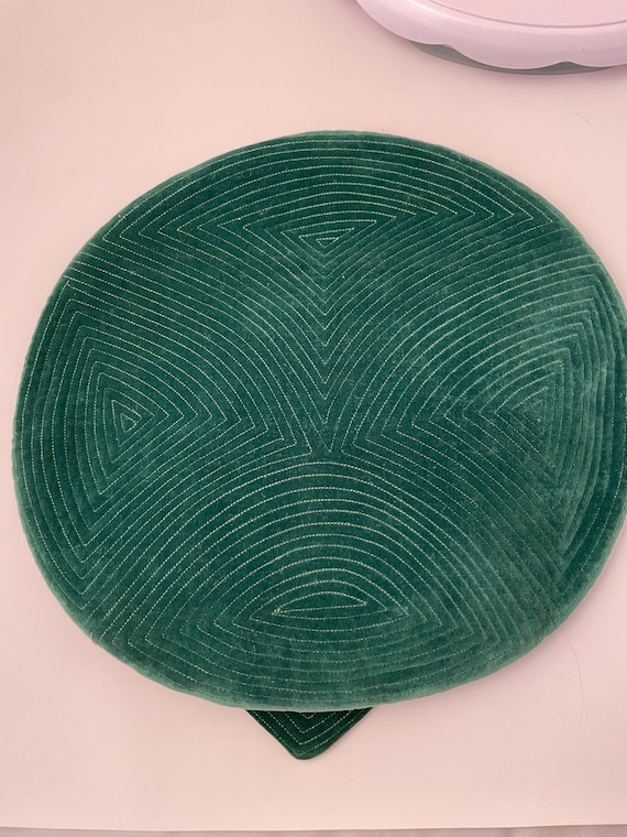 Ladies 1940s hat, 1940s halo hat, 1940s green hat… - image 11