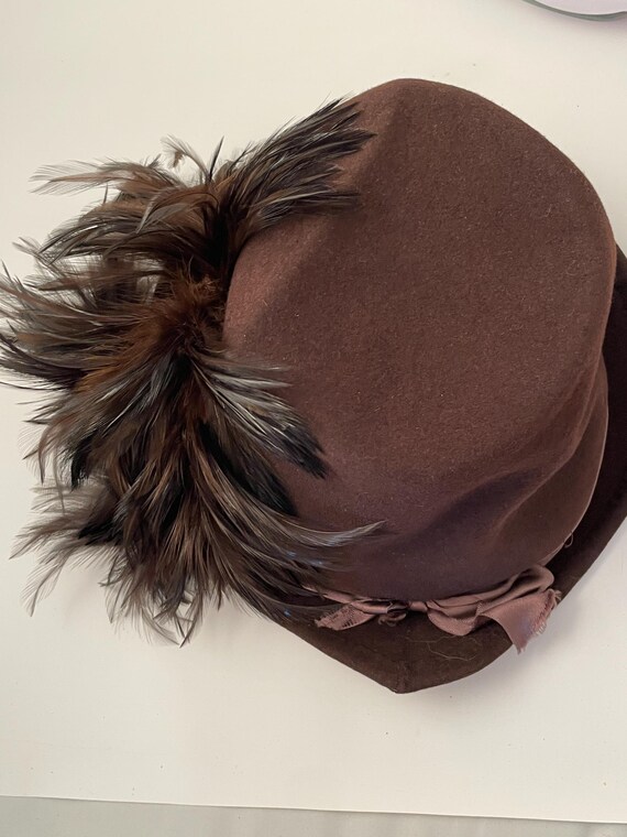 Vintage hat, 1940s vintage hat, 1940s hat, 1940s … - image 7