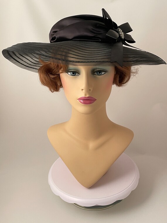 Ladies vintage hat, 1990s vintage hat, 1990s hats… - image 2