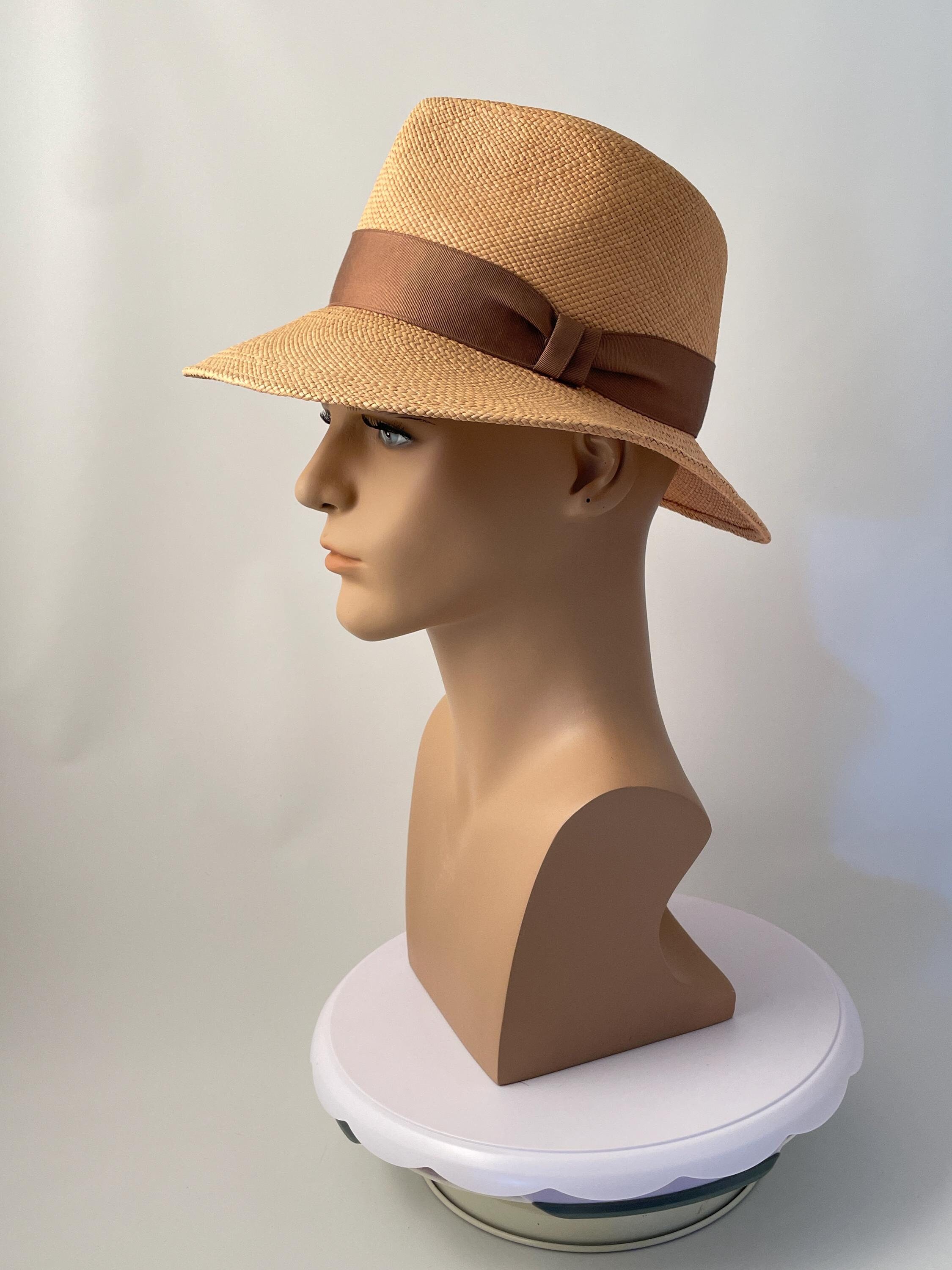 Men's vintage hat, Makins hat, Men's straw hat, Vintage straw hat, Men's  summer hat, Men's hats, Men's formal hat