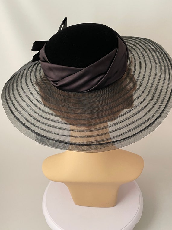Ladies vintage hat, 1990s vintage hat, 1990s hats… - image 4