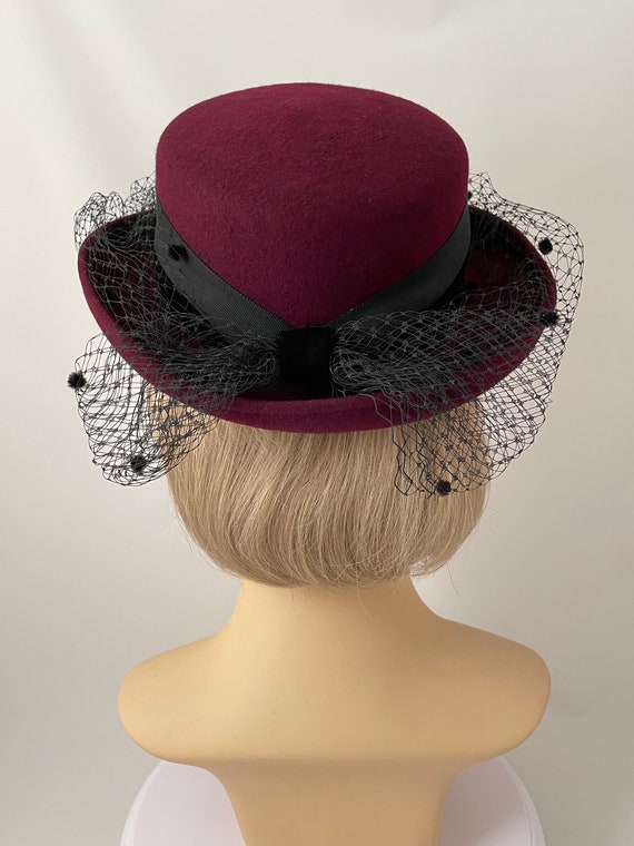 Ladies vintage hat, 1980s hat, 1980s vintage hat,… - image 4