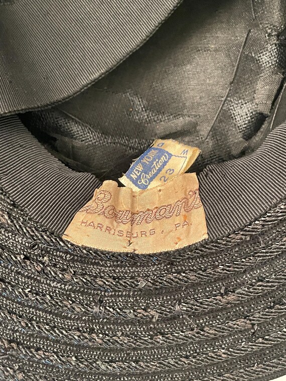 Ladies vintage hat, 1940s vintage hat, 1940s hat,… - image 9