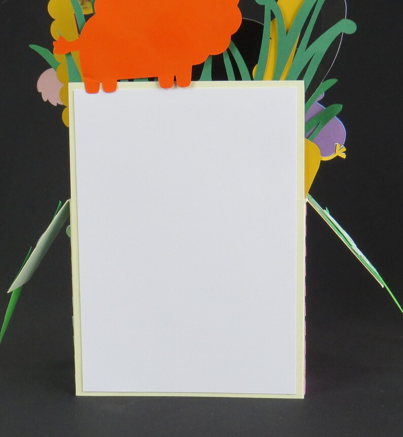 Baby Animal Box Card Welcome Baby Boy Or Girl Baby Shower Card Pop Up Box Card With Lion Tiger and Monkeys Hippo Giraffes Elephant