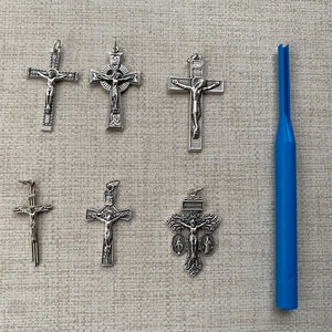 Rosary/ Twine Knotting Tool and Crucifix tool update as of Jan 23, 2024 and use tips there are two options new tool only option image 1