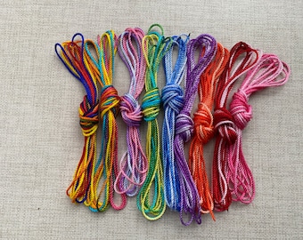 Set of Rosary Twine (#24) for making 3+ knotted rosaries (refill for DIY kits- perfect for making knotted rosaries with a knotted cross)