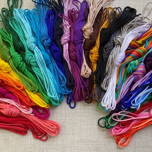 Custom DIY Knotted Rosary Kit order (twine, knotting tool, and instructions) #24 twine