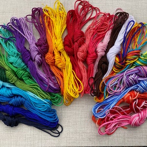 DIY Knotted Rosary Twine Refill: #24 Nylon Cord, Custom Colors