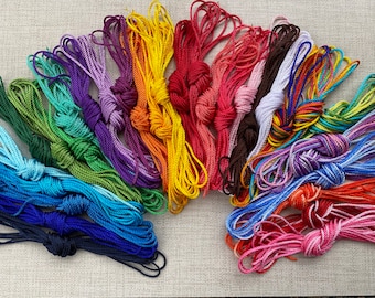 DIY Knotted Rosary Twine Refill: #24 Nylon Cord, pick your own colors