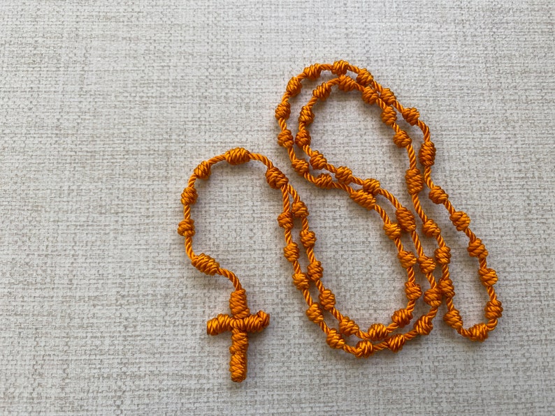 DIY Rosary Making Kit includes Twine Knotting Tool and Etsy